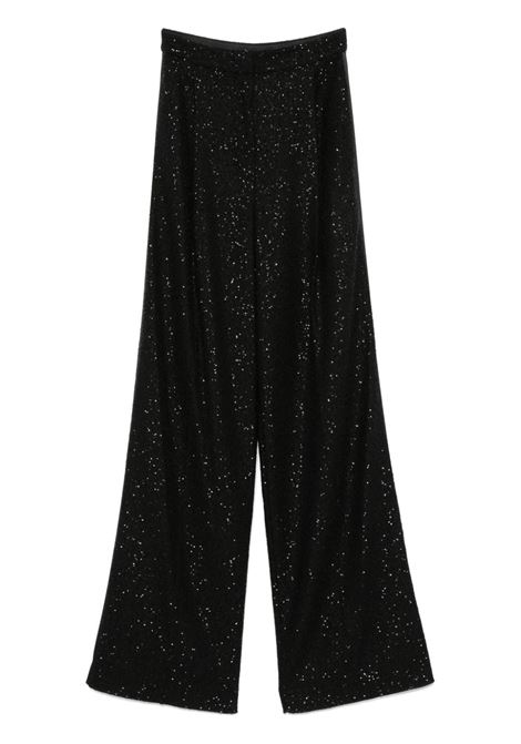 Pantaloni a gamba dritta con paillettes navigli Maxmara pianoforte - donna MAXMARA PIANOFORTE | 2421136054600001